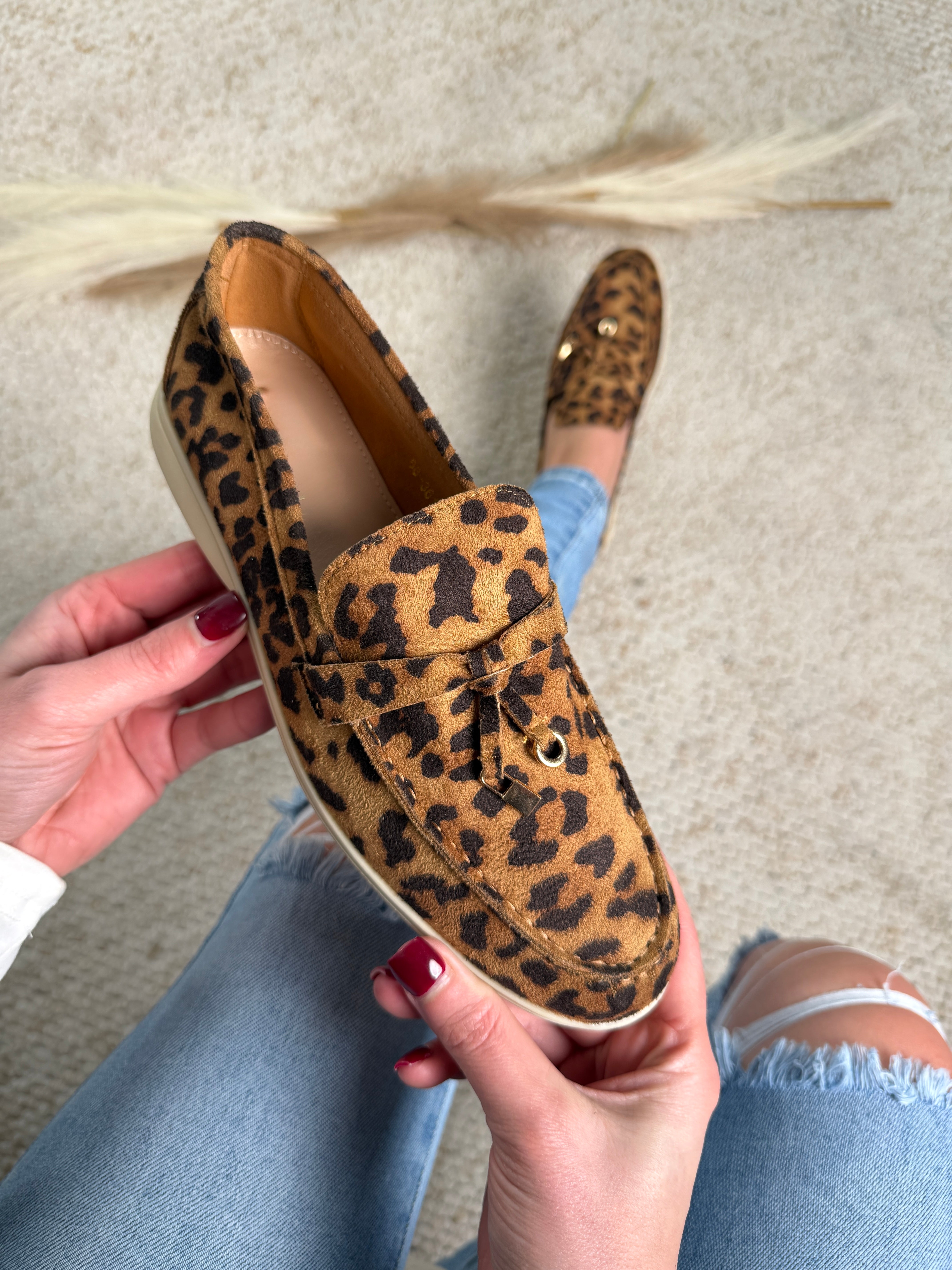 Lott Leopardo Mocassins