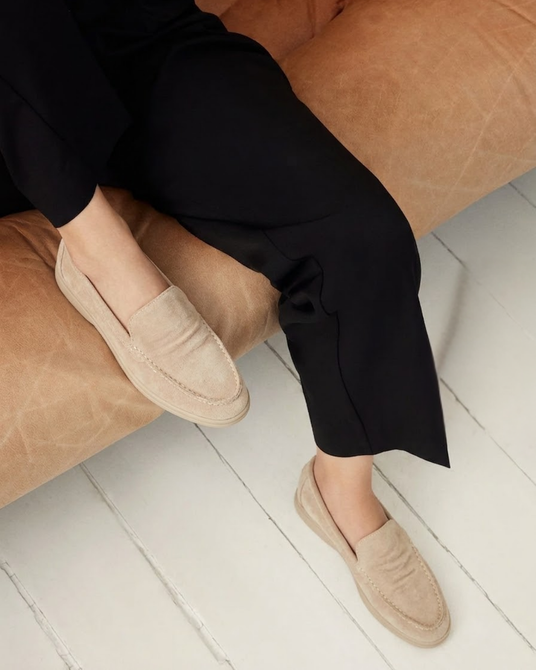 Kiana Bege Mocassins