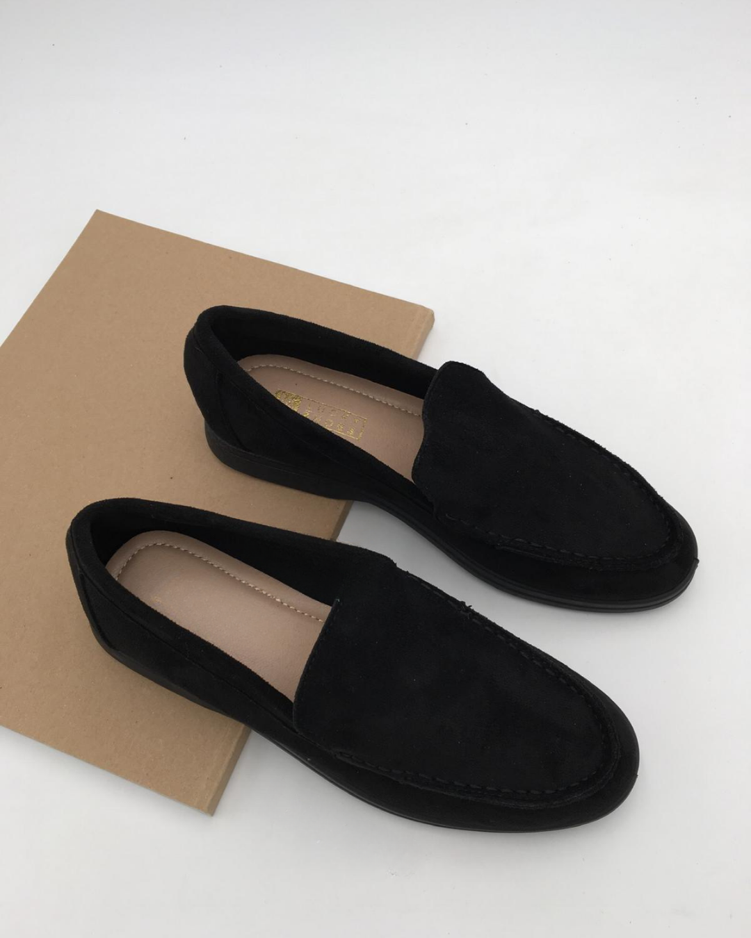 Kiana Preto Mocassins