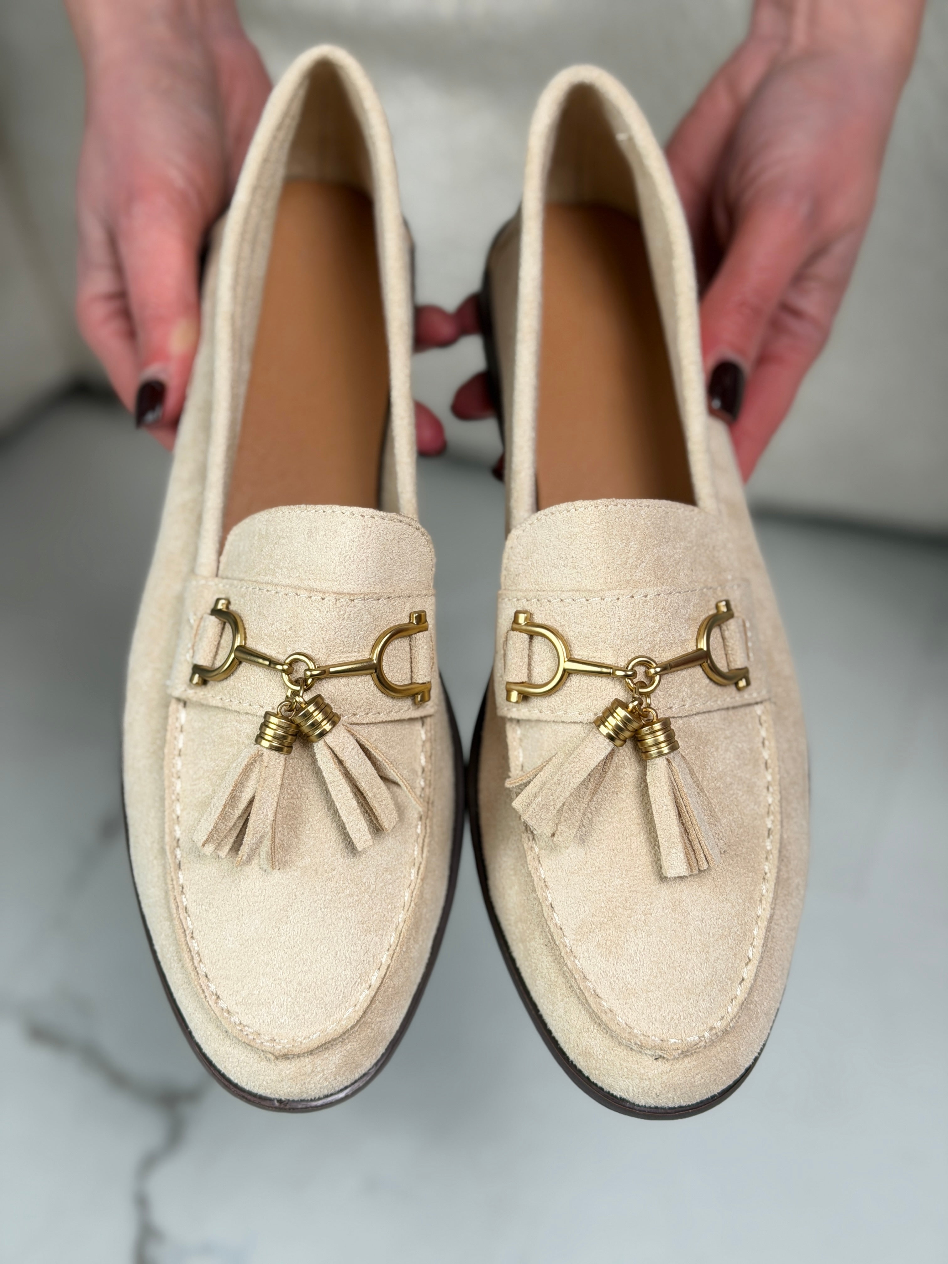 Nena Bege Mocassins