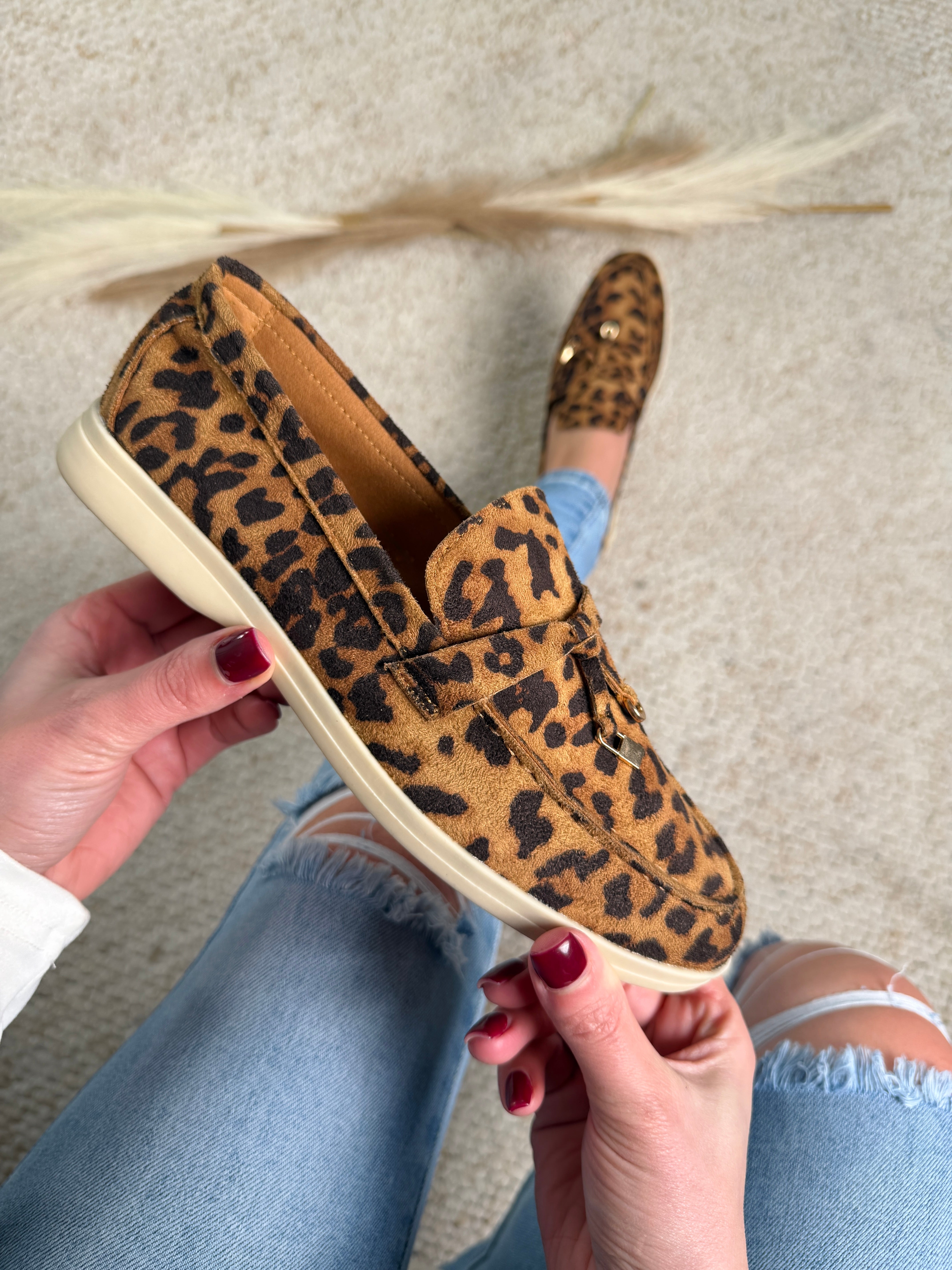 Lott Leopardo Mocassins