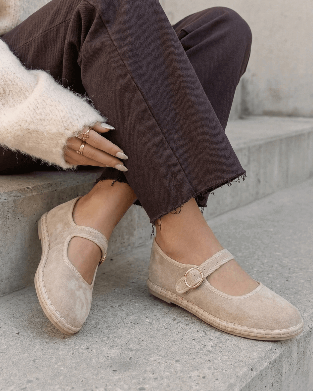Gogo Bege Mocassins