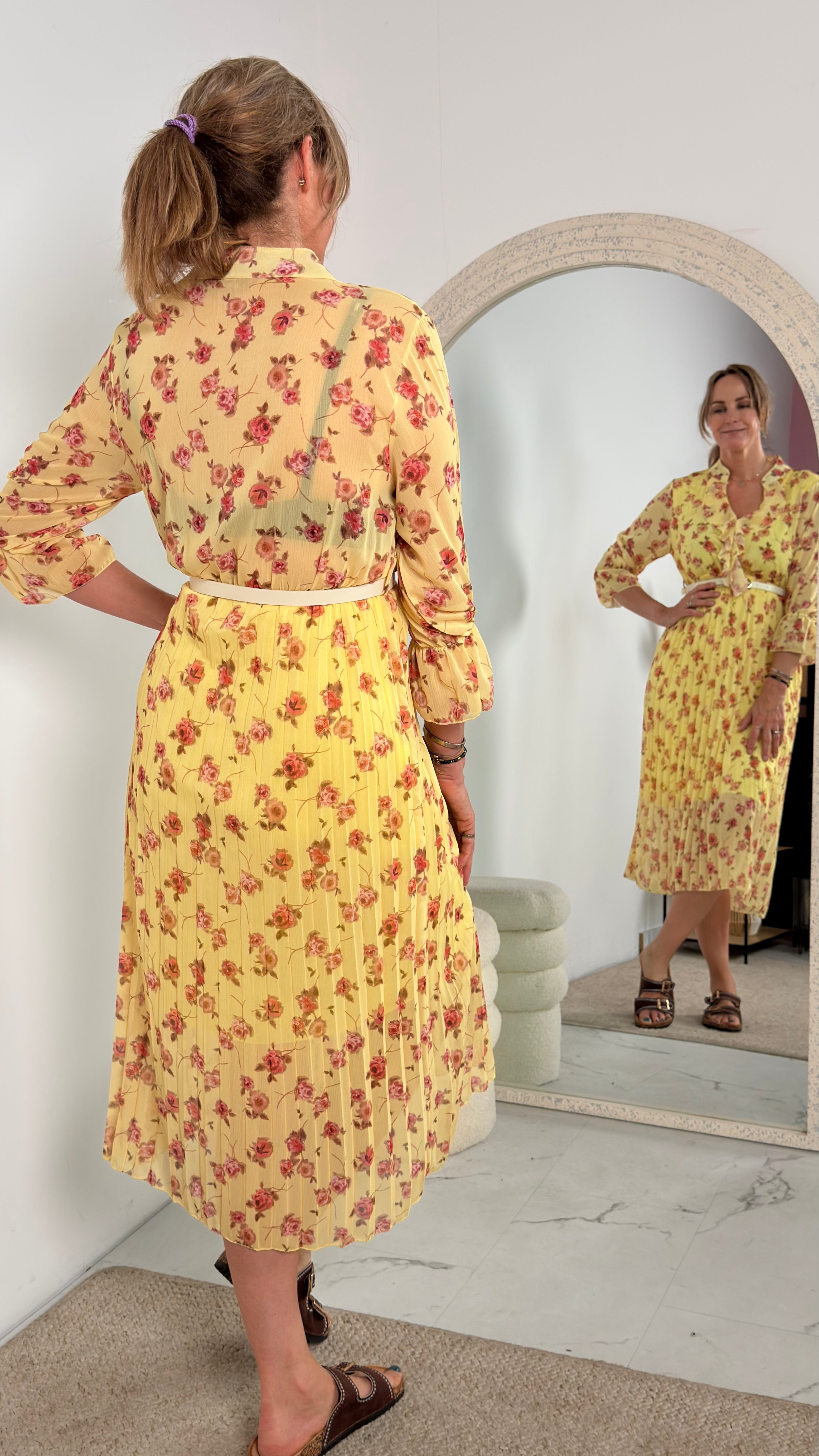 Flowery Vestido