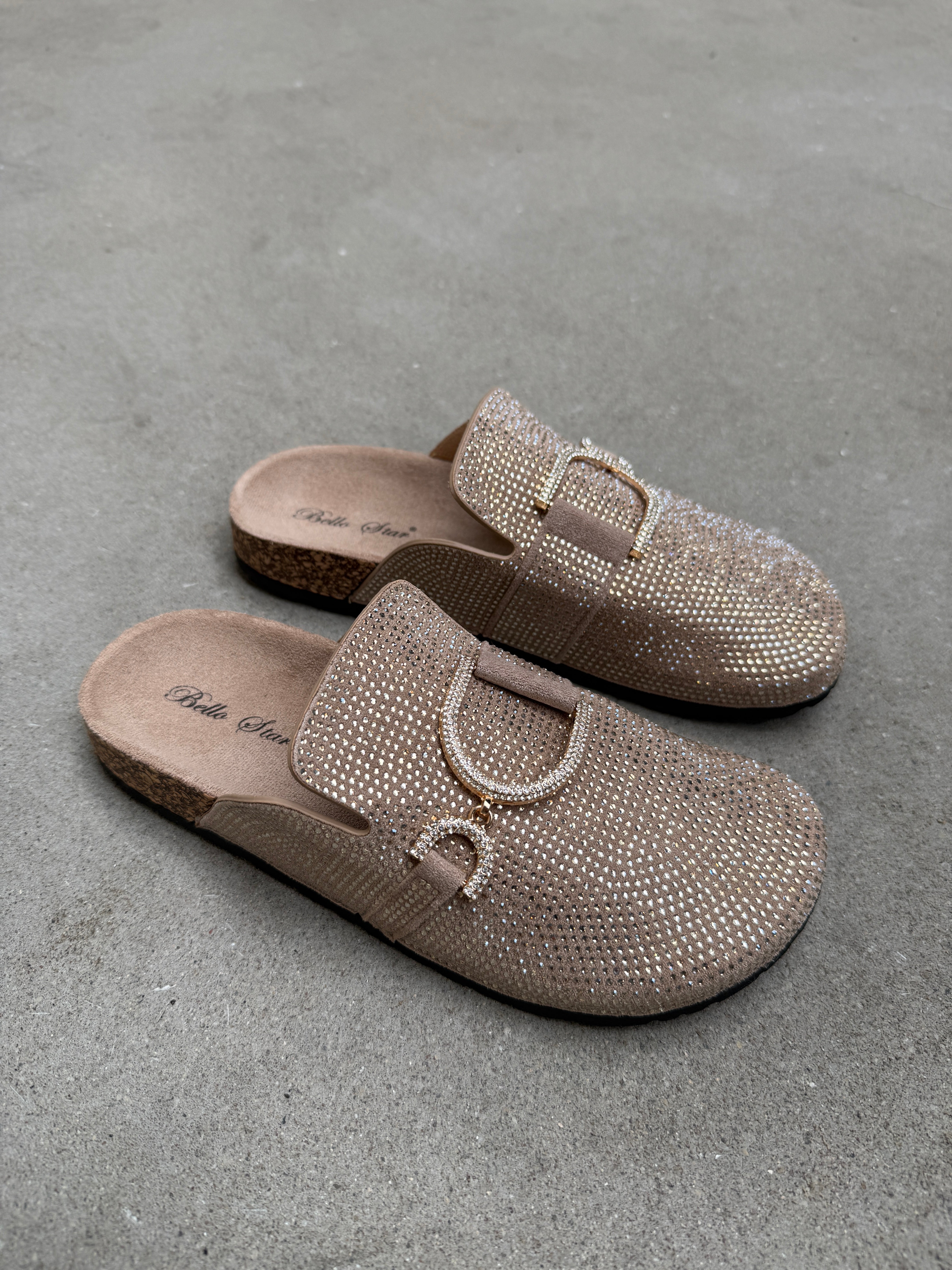 Glam Caqui Mocassins
