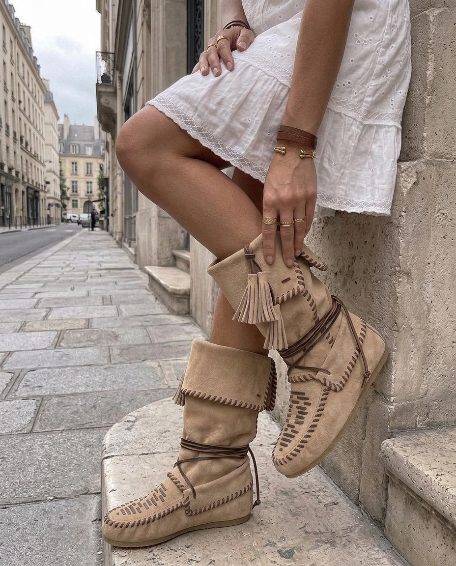 Ibiza Caqui Botas