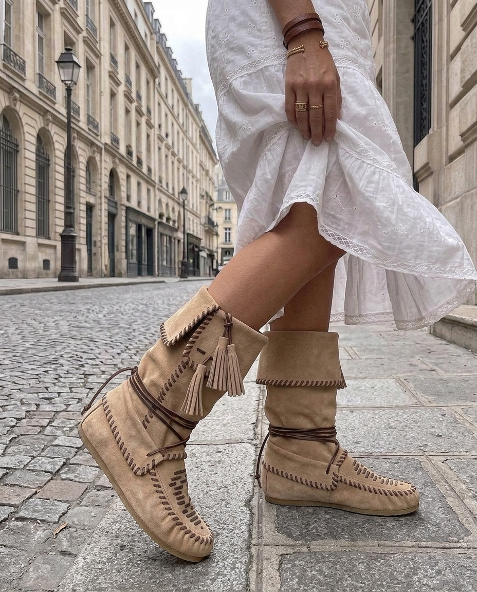 Ibiza Caqui Botas
