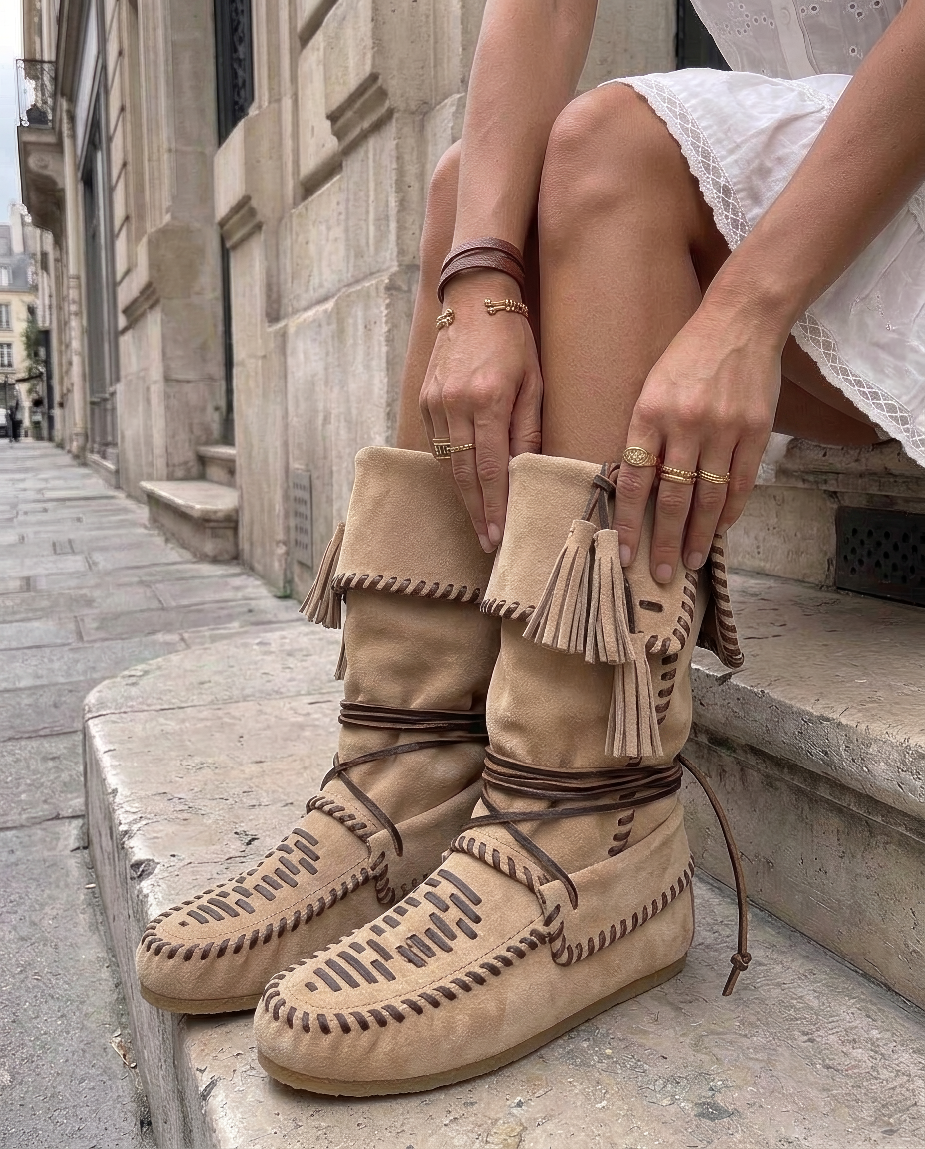 Ibiza Caqui Botas