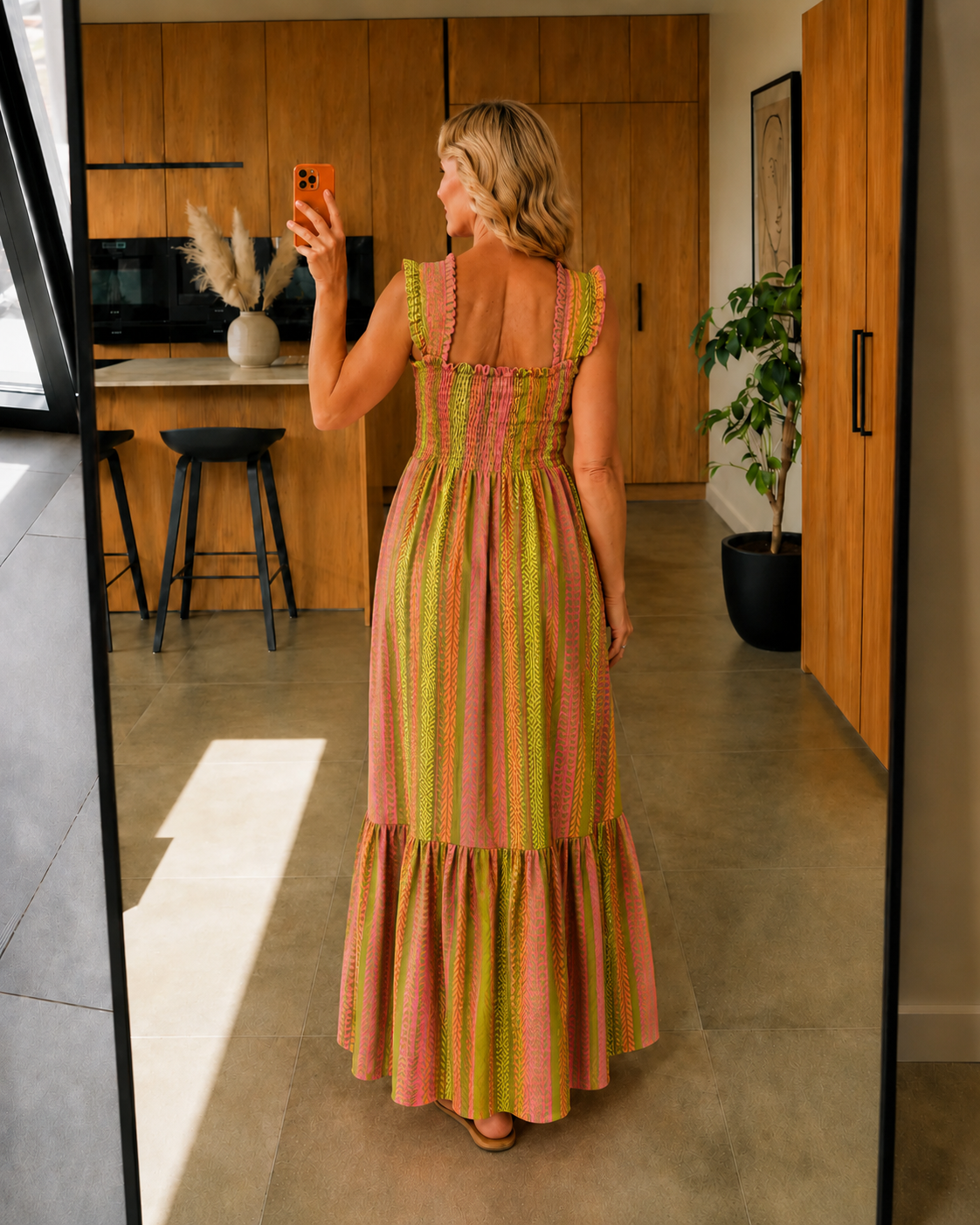 Iris Vestido Maxi - Olive