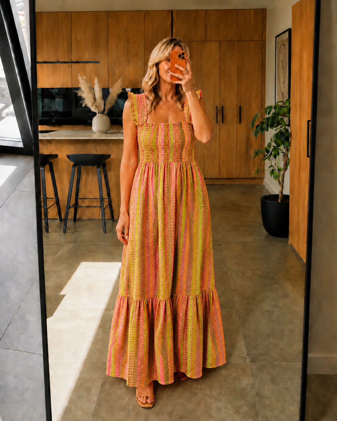 Iris Vestido Maxi - Olive