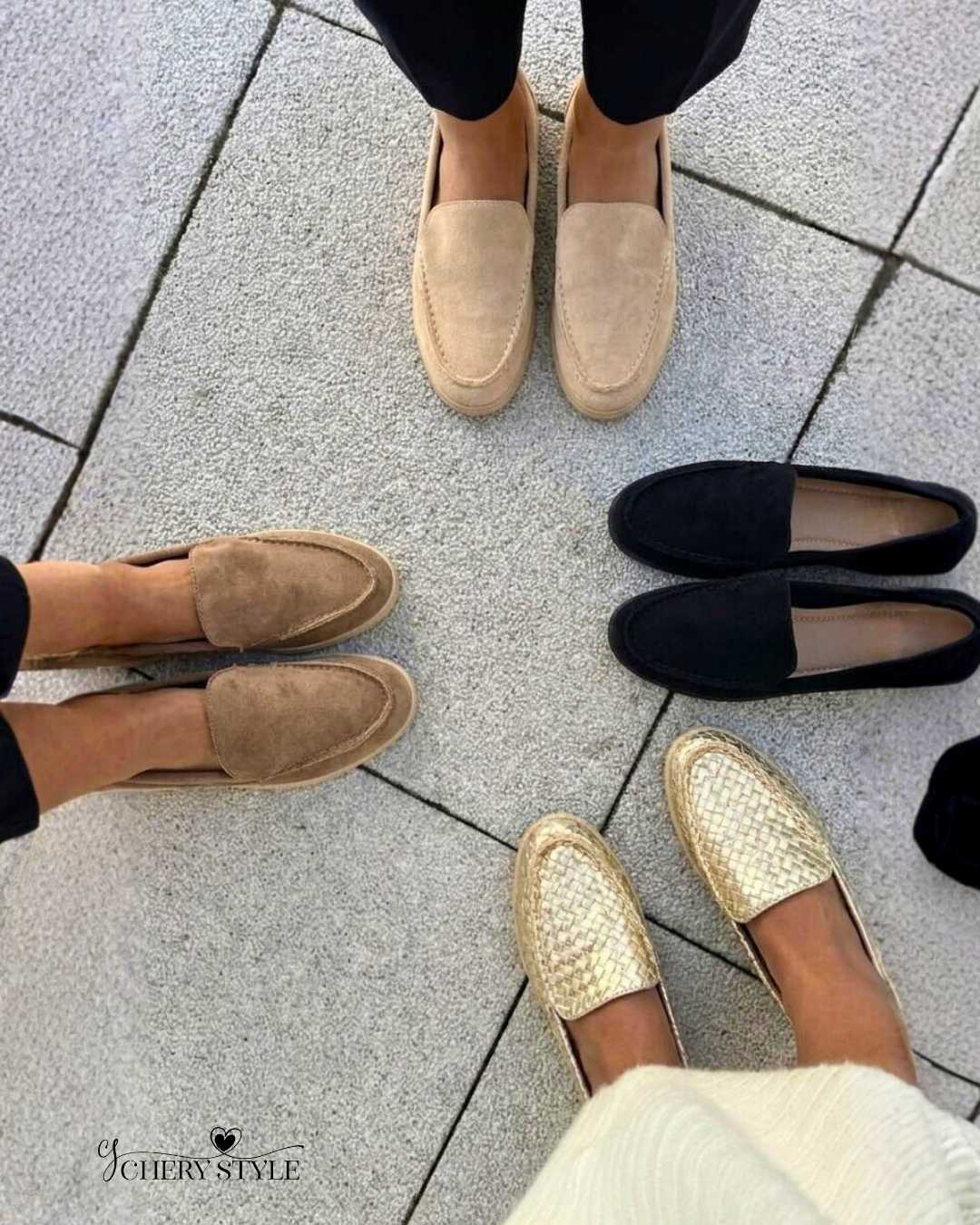 Kiana Caqui Mocassins