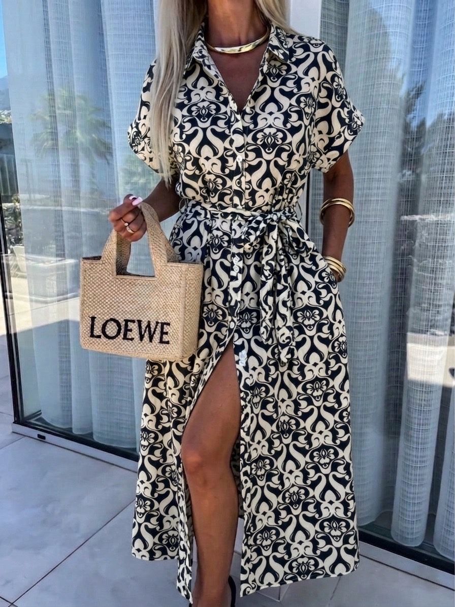 Lelie Preto Vestido Maxi