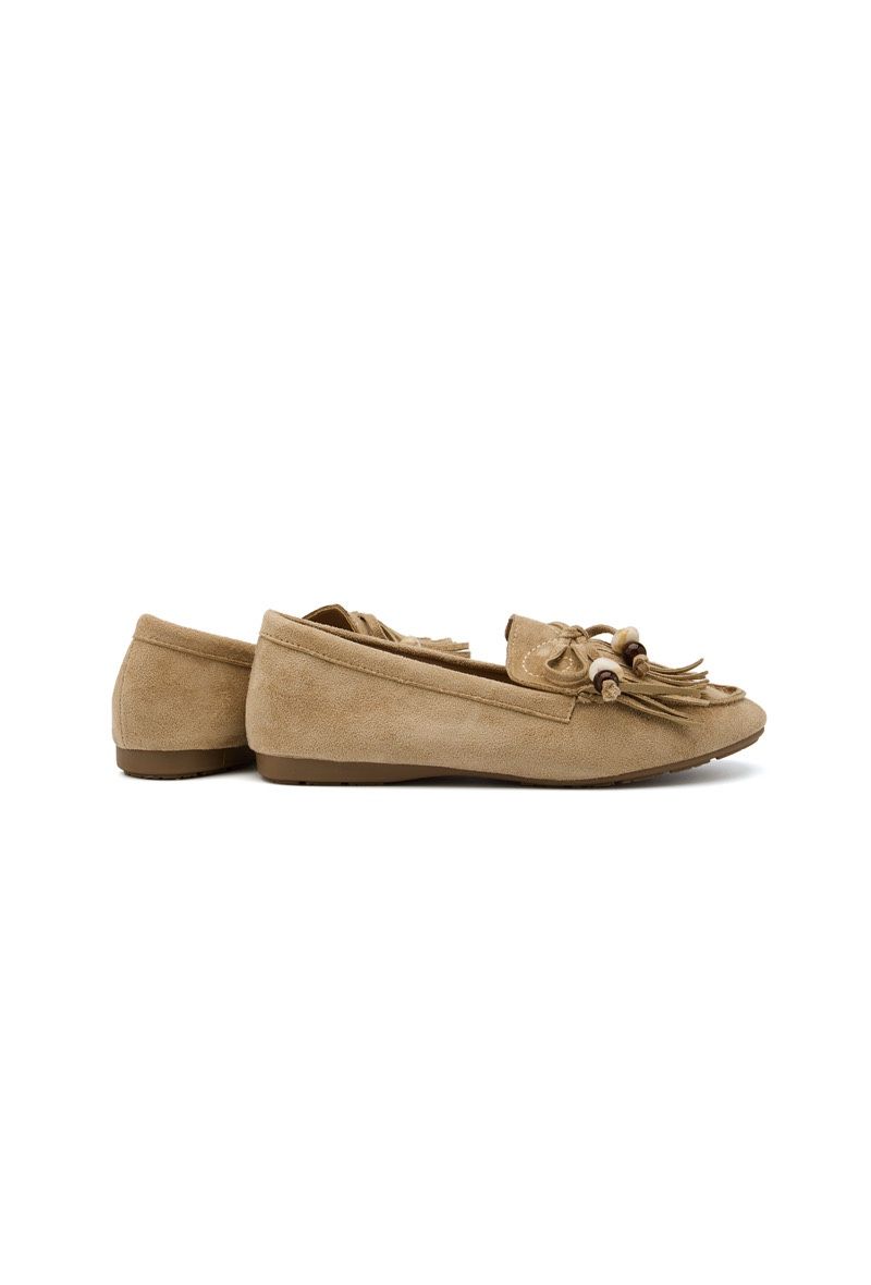 Mijas Taupe Mocassins