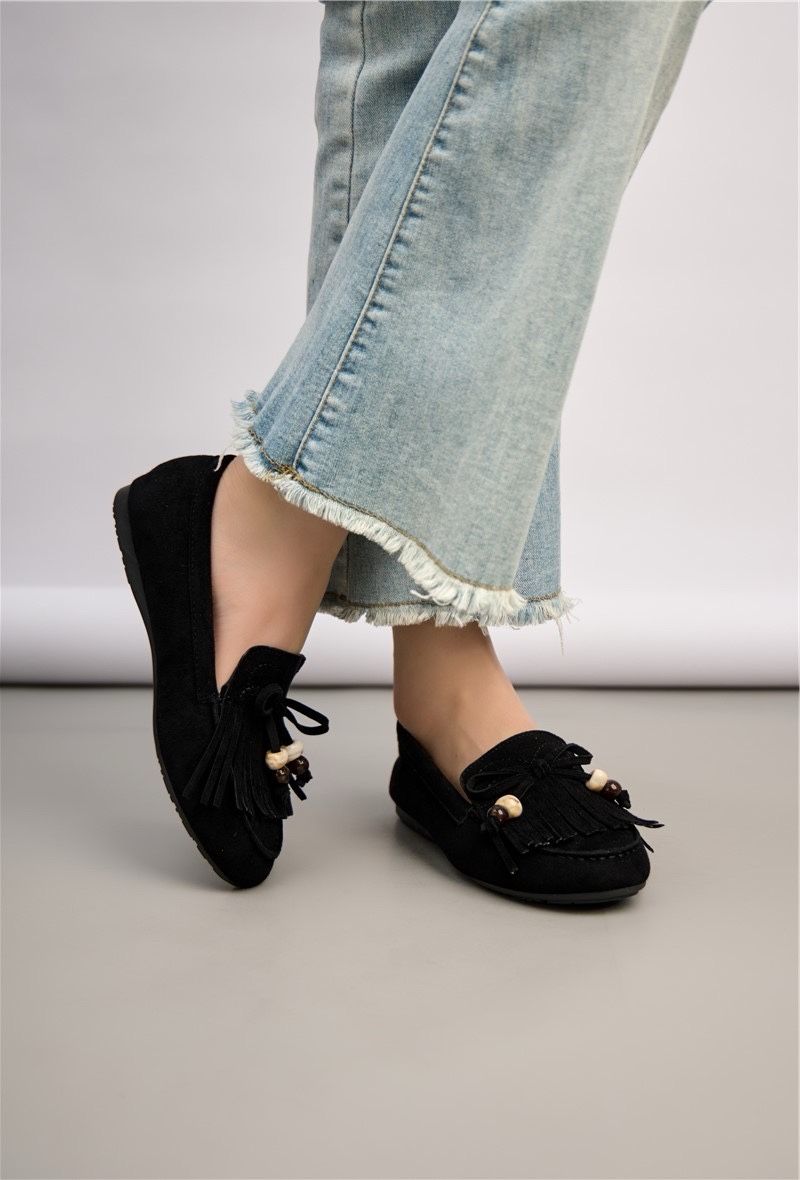 Mijas Preto Mocassins