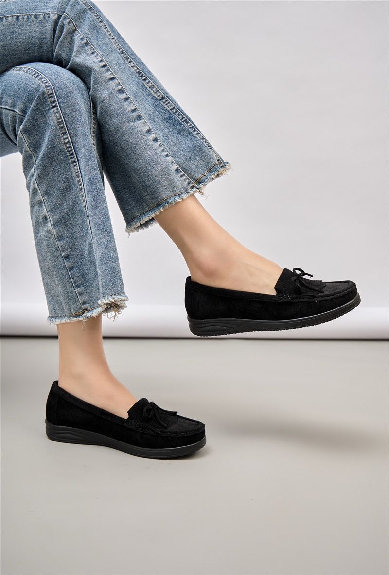 Ineke Preto Mocassins