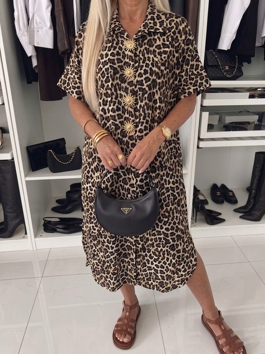 Leopardo Sun Vestido