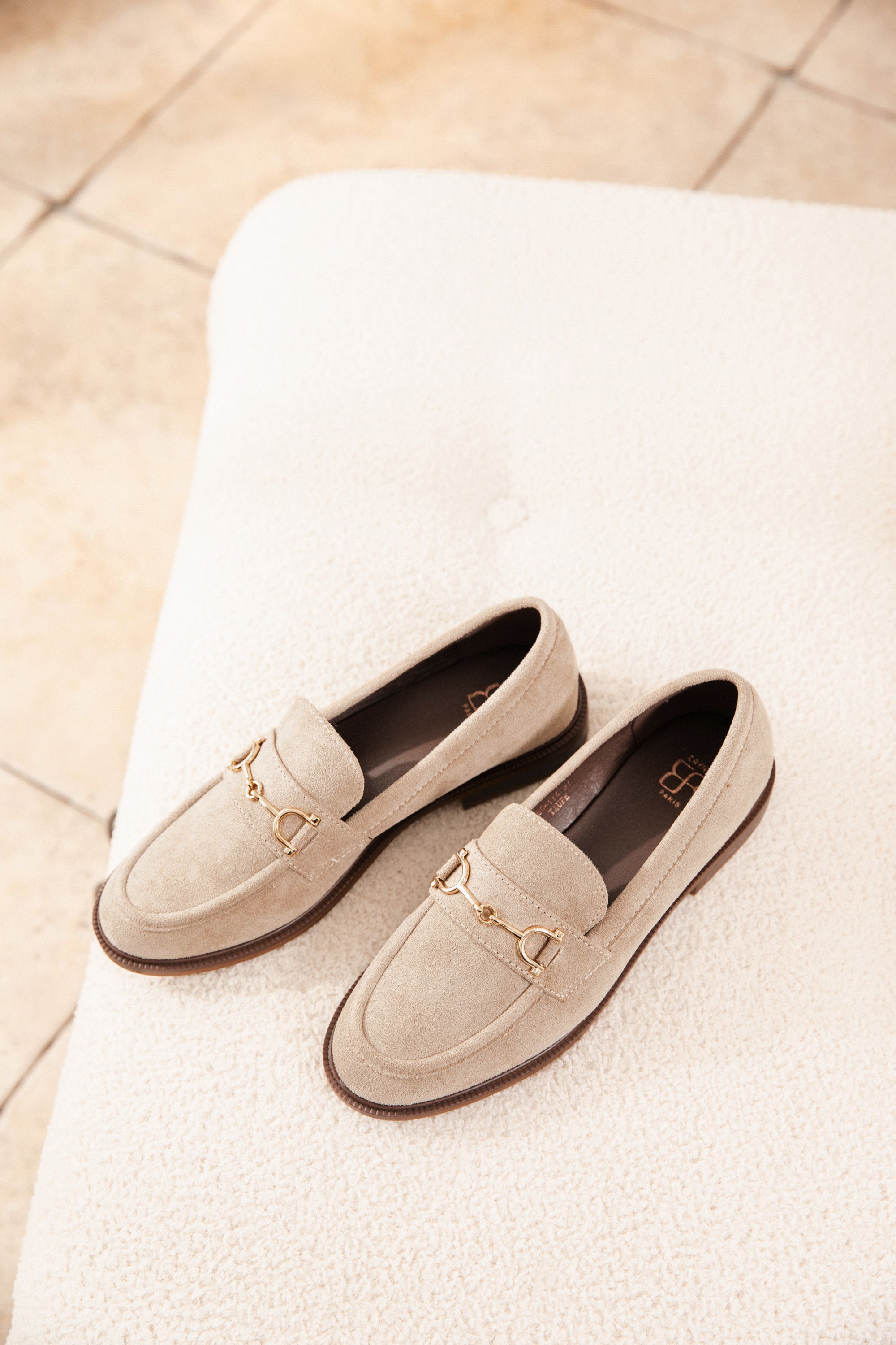 Lana Taupe Mocassins