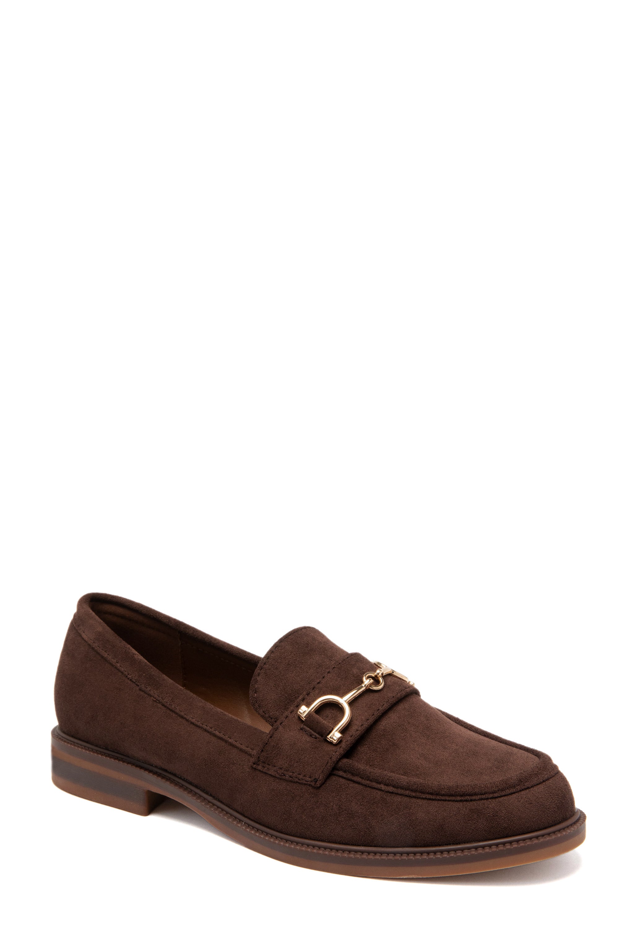 Lana Castanho Mocassins
