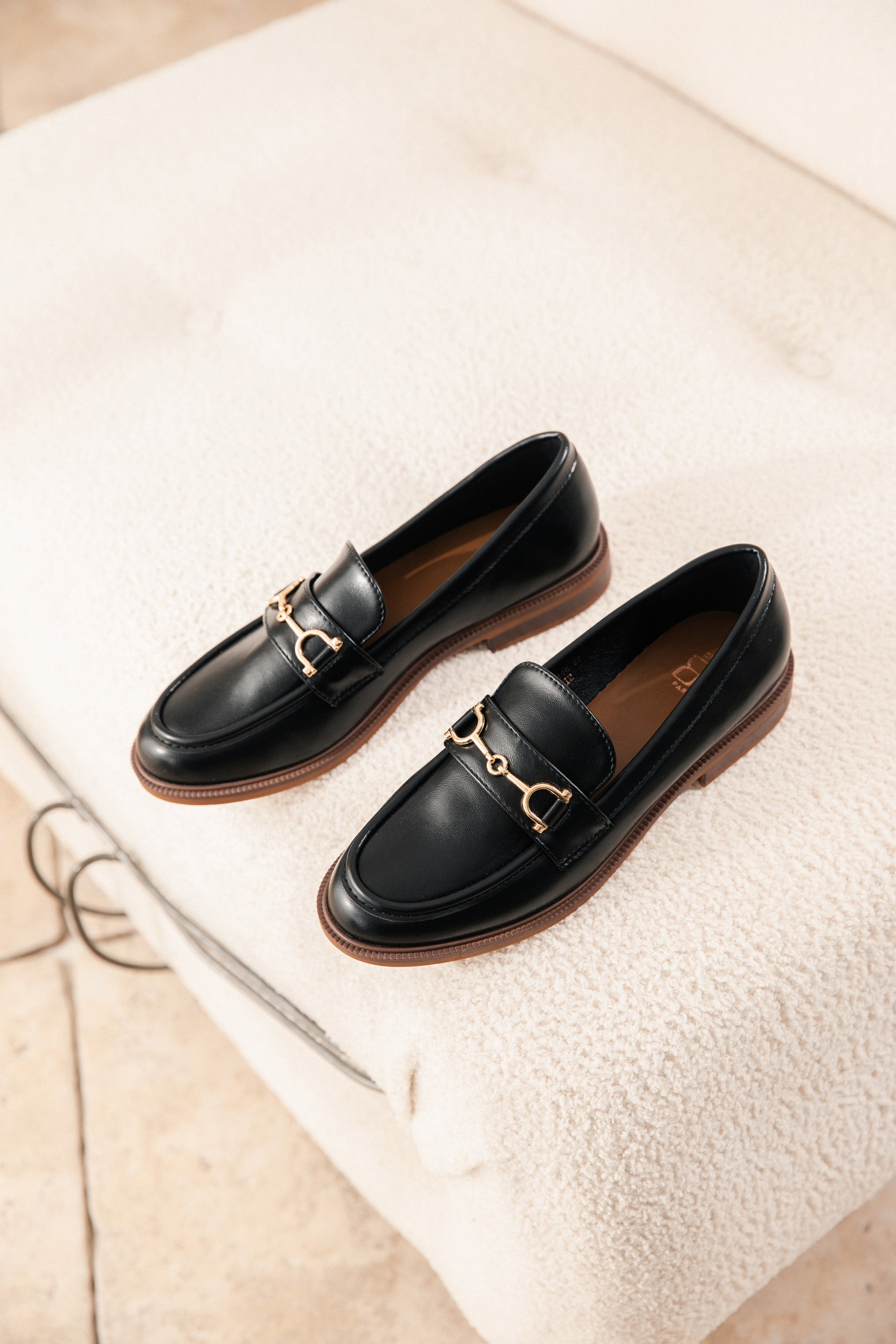 Lana Preto Mocassins