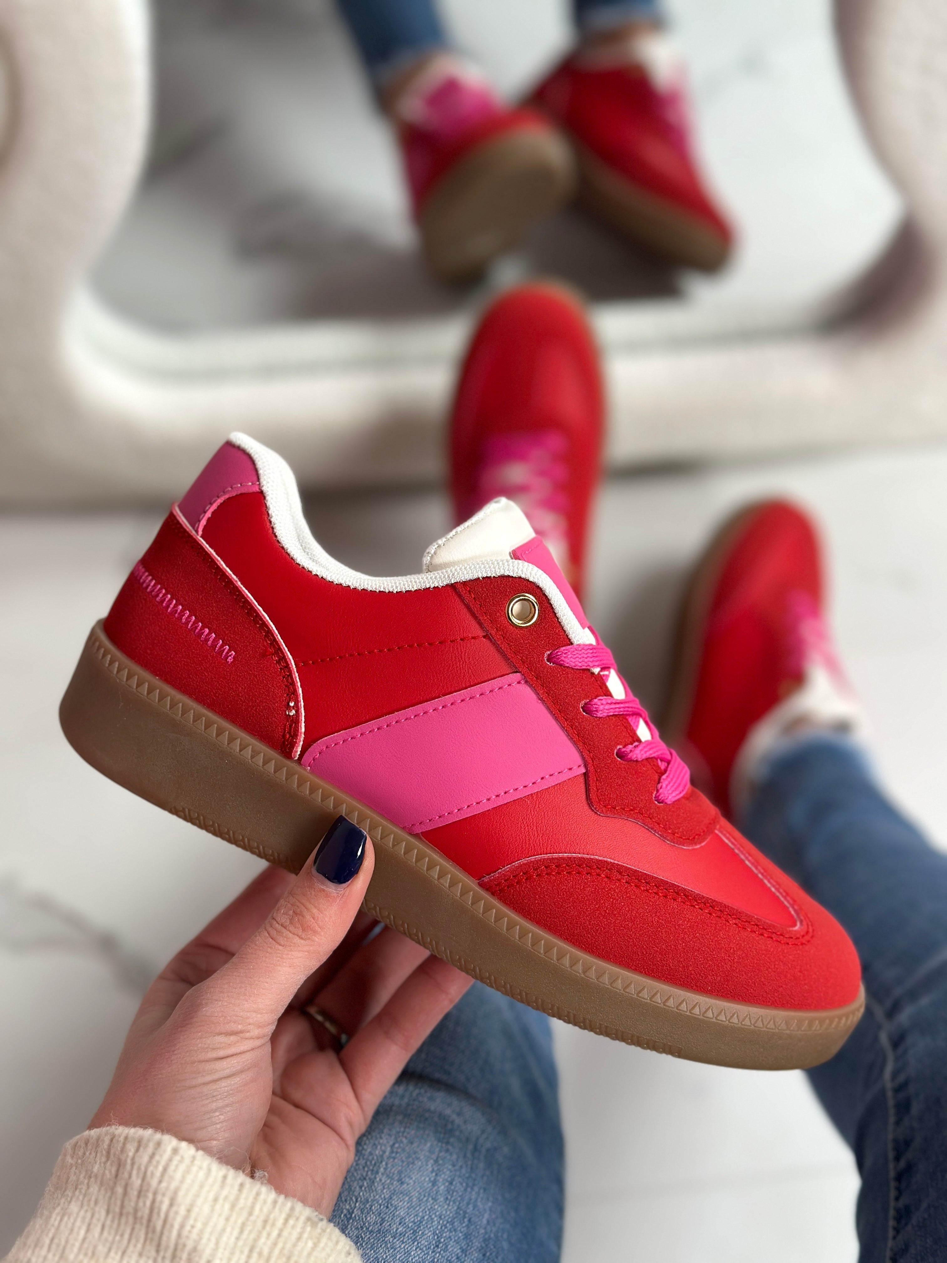 Mayron Vermelho Sapatilhas