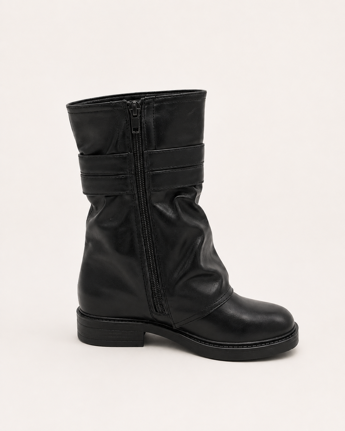 Miley Botas Biker - Preto