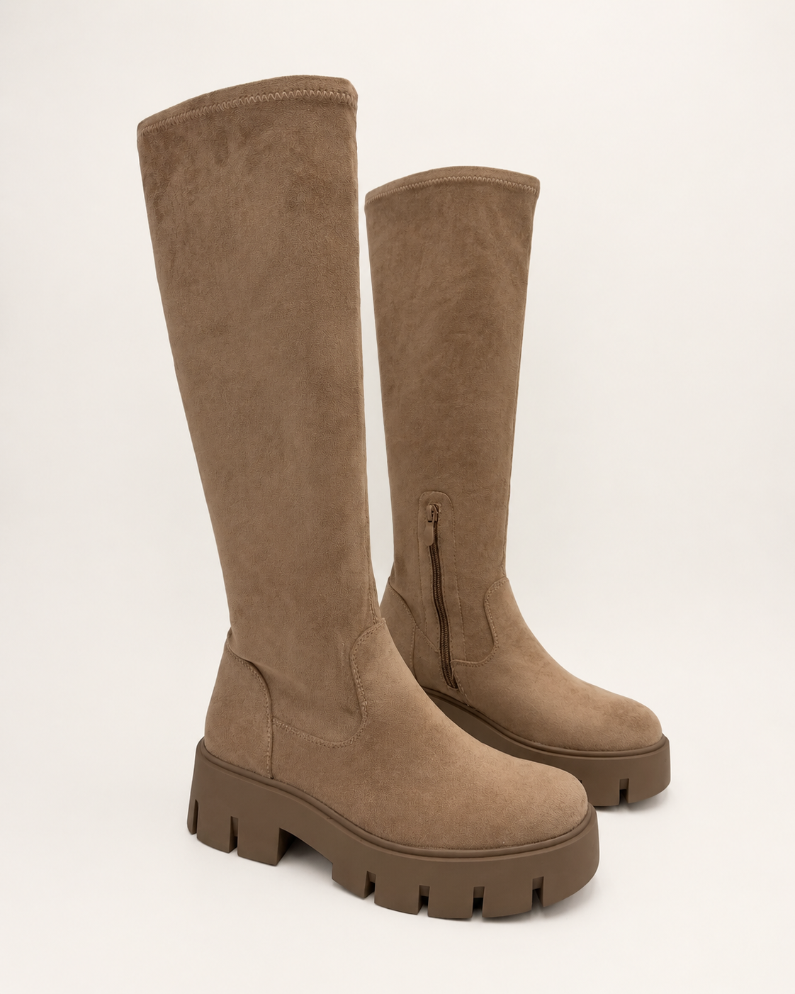 Mirjam Botas Altas - Taupe