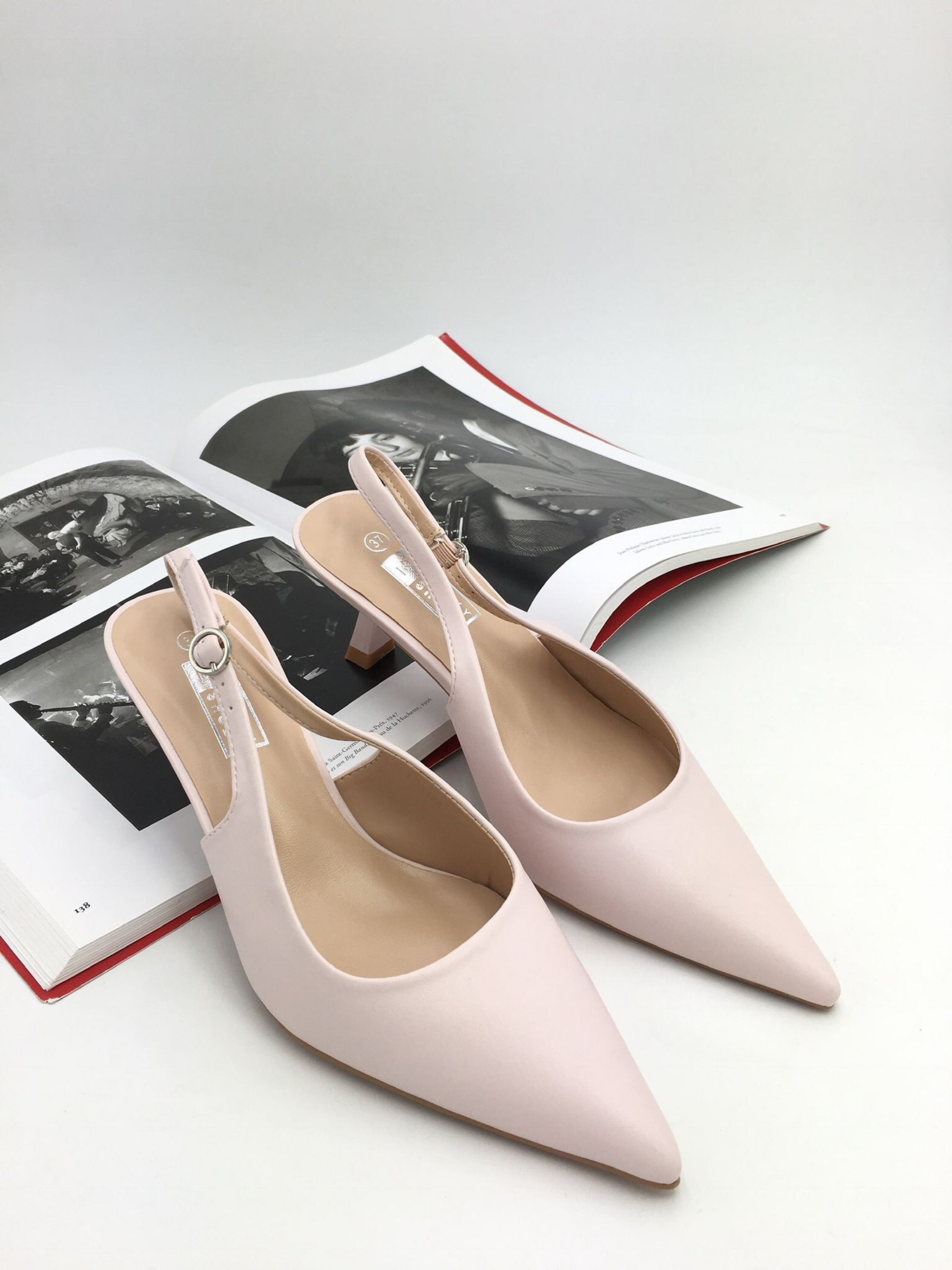 Noite Rosa Sapatos de Salto