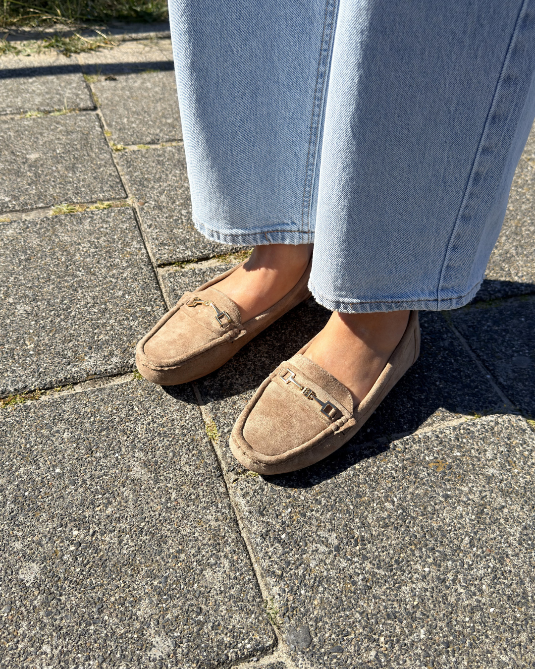 Marina Caqui Mocassins