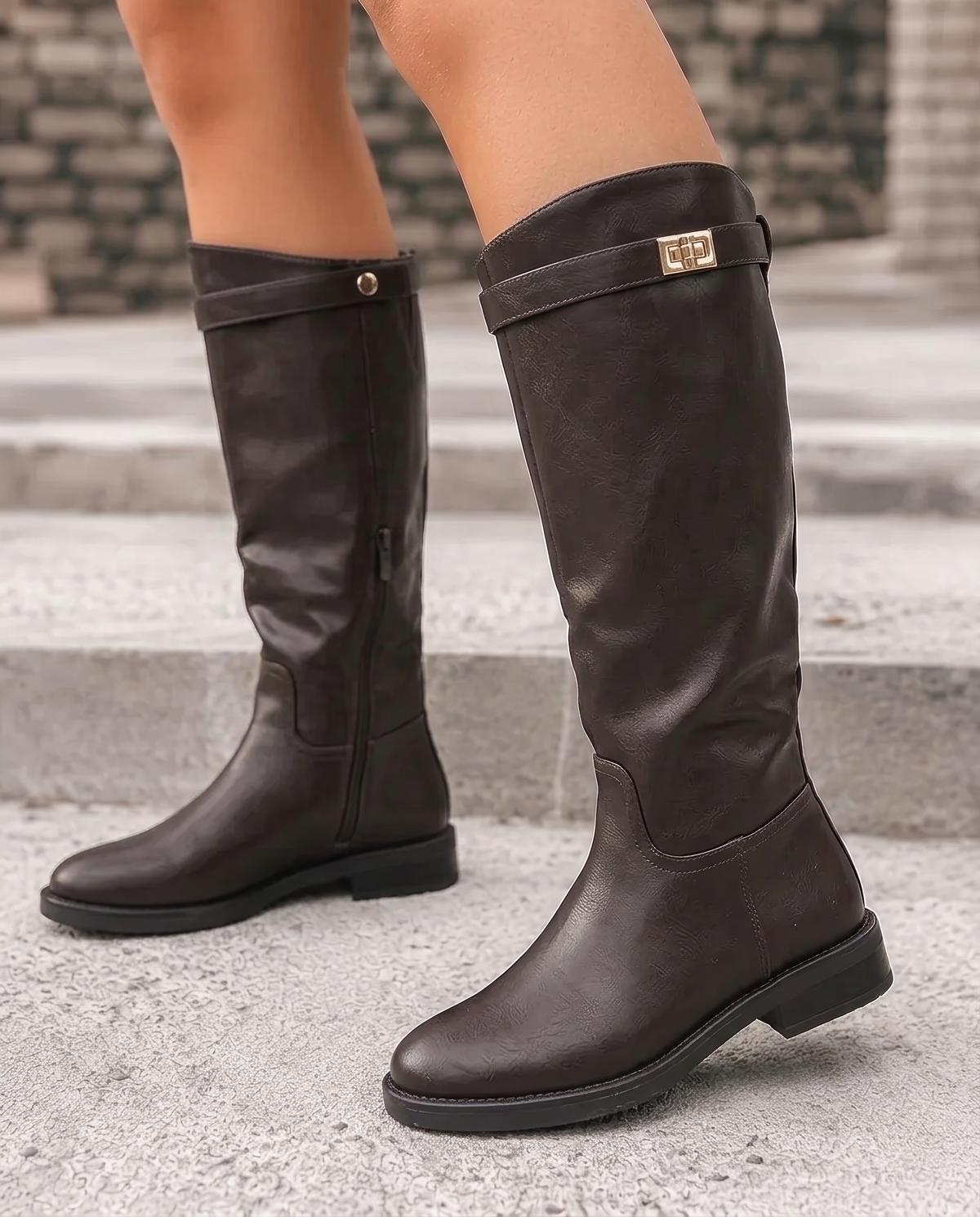 Thanee Castanho Botas