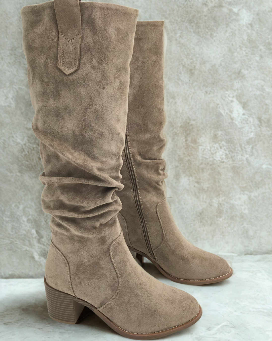 Margo Taupe Botas Altas