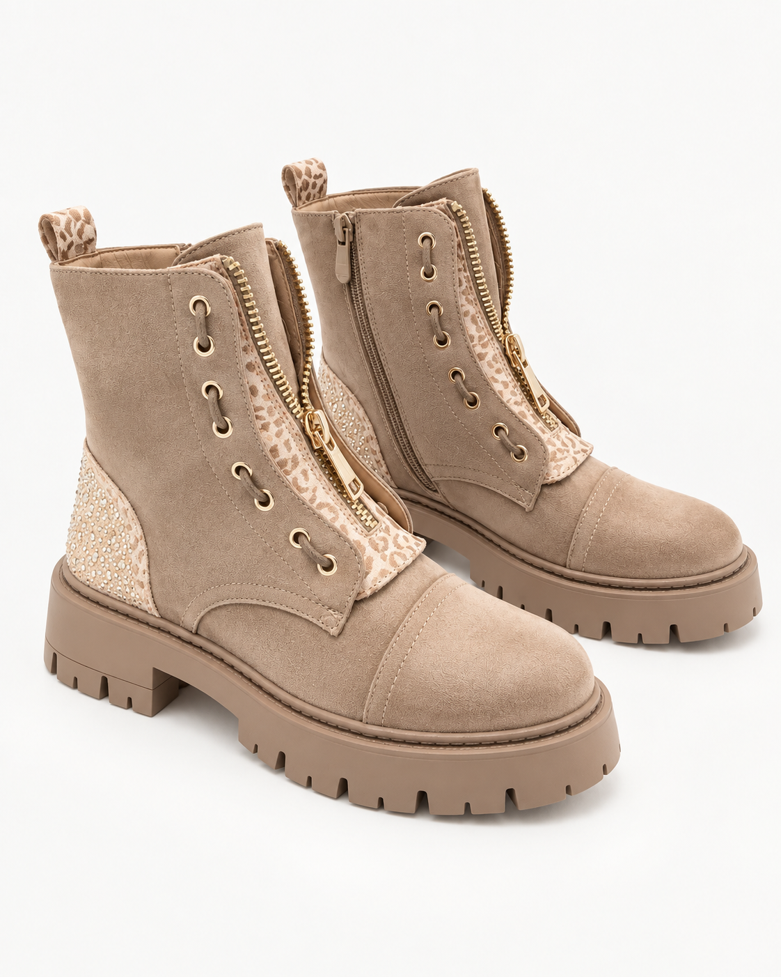 Jada Chunky Veterboots - Bege