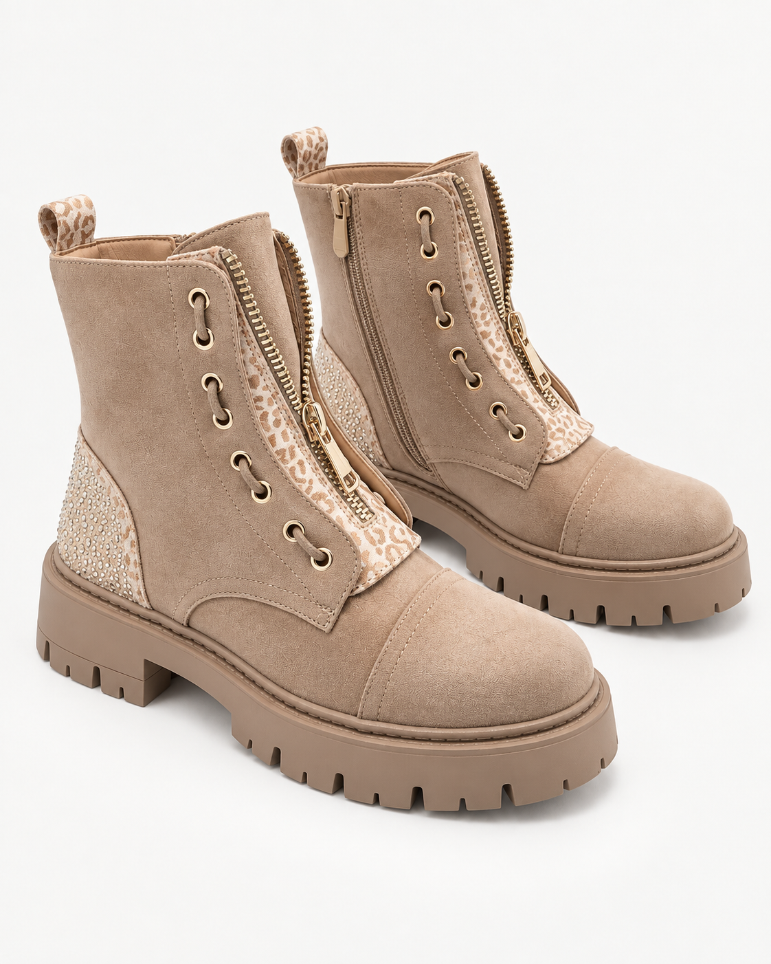 Jada Chunky Veterboots - Bege