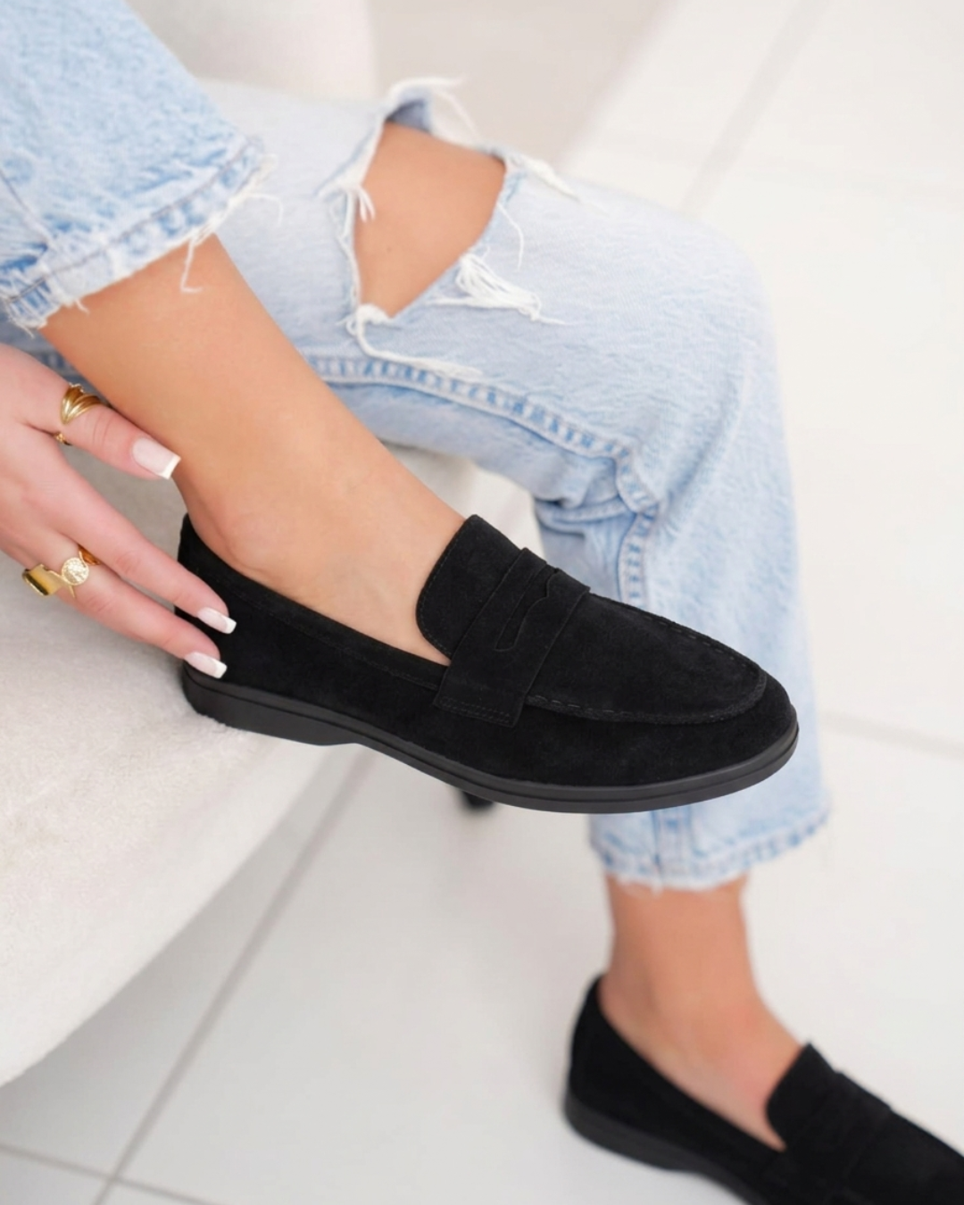 Jamy Preto Mocassins