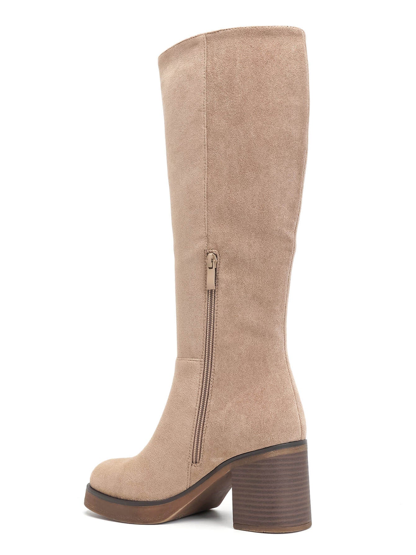 Maud Botas Altas - Taupe
