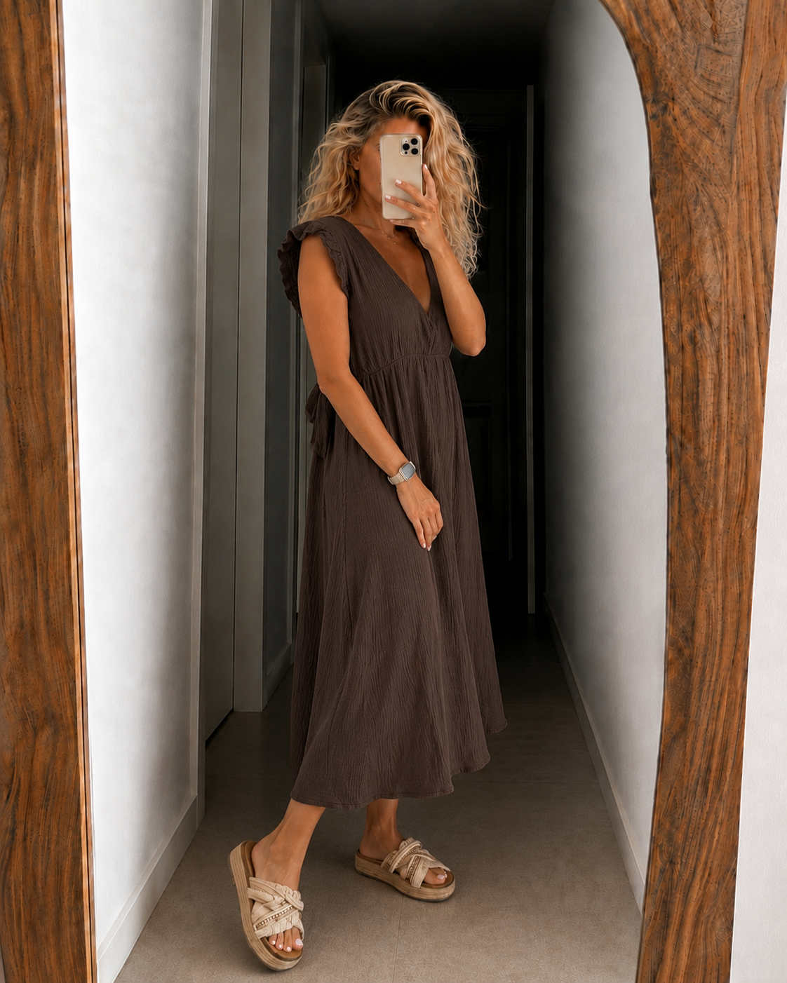 Wafel Vestido